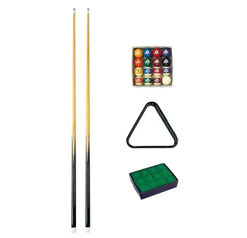 Stradivari Billardtisch Zubehör-Set Standard - Komplettes Billard-Zubehör-Set für optimale Spielbedingungen. Ideal für Einsteiger und Profis. Enthält alles, was Sie für ein gelungenes Spiel benötigen.