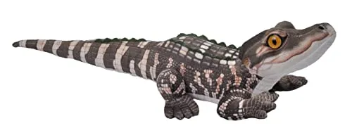 Wild Republic - Kuscheltier - Alligator Baby - Grün - Kuscheltiere mit umweltbewusster Qualität, 30 cm groß, aus extrem weichem Plüsch – der perfekte Freund für kleine Kuschelfans!