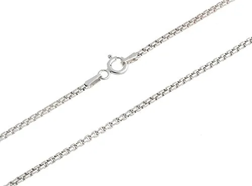 Veneziakette rund, Silberkette - 2mm Breite - Länge wählbar 38-100cm - echt 925 Silber