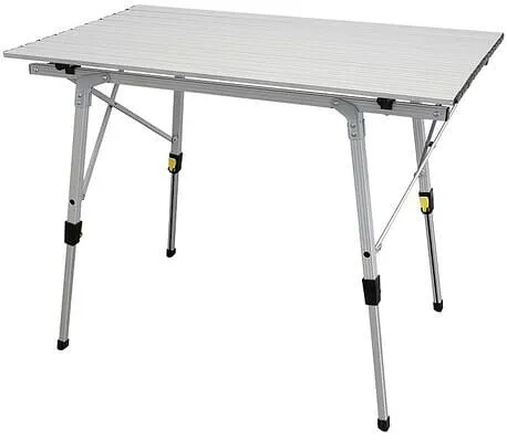 UQUIP Tisch VARIETY L silber in silber von Uquip