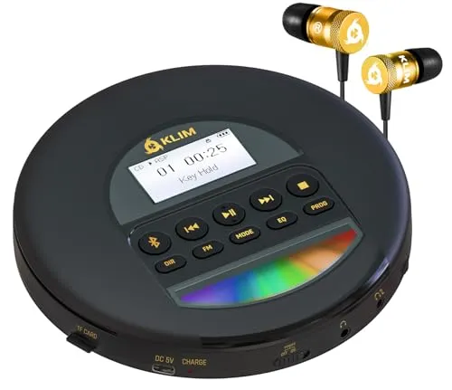 KLIM Nomad CD Player Bluetooth