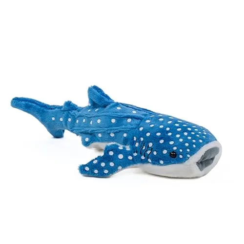 Teddys Rothenburg Kuscheltier Walhai blau/weiß 28 cm Plüschtier Plüschwal Plüschhai