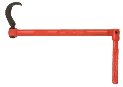 Connex COXT220276 Standhahnmuttern-Schlüssel 235 mm - Rollgabelschlüssel aus Chrom-Vanadium, ideal für präzises Arbeiten mit Langlebigkeit und hoher Qualität. Perfekt für Profis und Heimwerker.