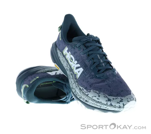 Hoka Speedgoat 6 GTX Herren Traillaufschuhe Gore-Tex-Blau-8