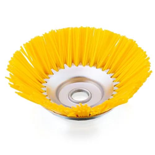 Nylon Unkrautbürste Topfbürste Fugenreiniger Freischneider Trimmer 200mm BITUXX®