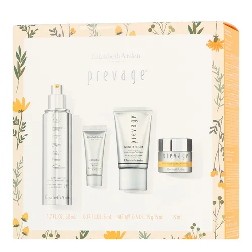 Elizabeth Arden Prevage - Anti-Aging Set mit Serum 50ml - Gesichtsmasken: Effektives Anti-Aging Set mit 50ml Serum und zusätzlichen 15ml und 5ml Einheiten für eine sichtbar jüngere Haut.