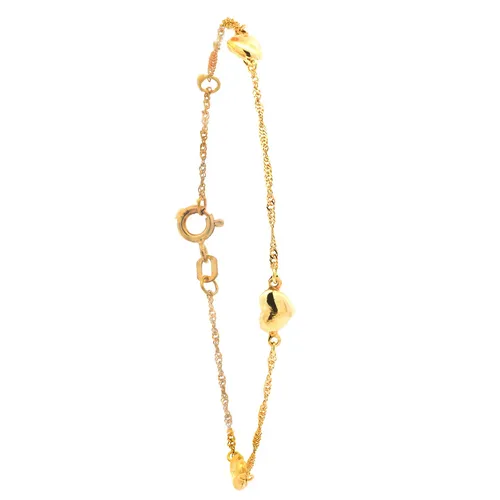Produktbild Goldkette Singapurkette 19cm
