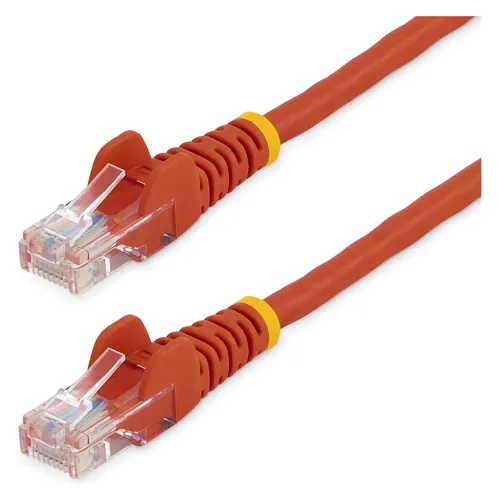 StarTech 0.5M RED CAT5E PATCH CABLE (U/UTP, CAT5e, 0.50 m) (45PAT50CMRD)