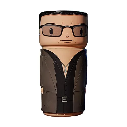Numskull CosCups by Jurassic Park Ian Malcolm Keramiktasse mit Gummihülle 400 ml – Offizieller Jurassic Park Merchandise