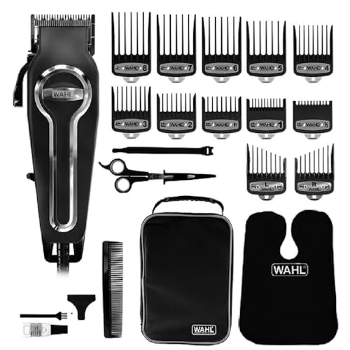 Wahl Haarschneider Elite Pro - Herrenhaarschneider mit selbstschärfenden Präzisionsklingen, perfekte Schnittleistung für alle Haartypen