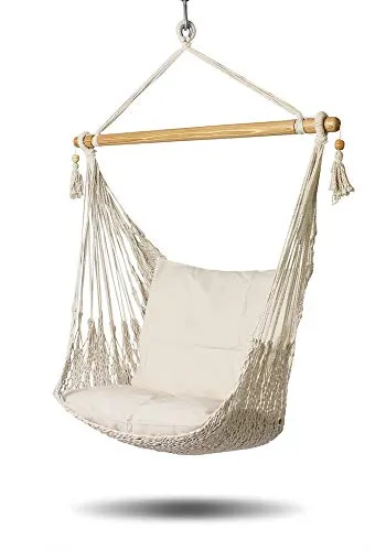 Hängesessel Deluxe Natur geflochten von HOBEA