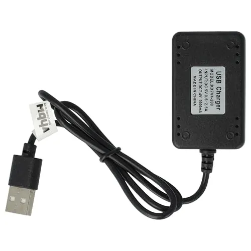 vhbw USB-Ladekabel kompatibel mit Xinlehong XLH 9115, 9116 RC-Akkus mit JST XH-3P-Anschluss, RC-Modellbau Akkupacks - 55 cm 7,4 V