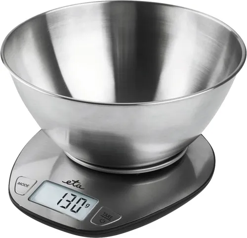 eta Küchenwaage DORI ETA677890000, (2-tlg), bis 5 Kg, LCD Display