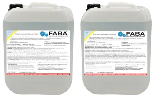 FABA Flächendesinfektionsmittel 2 x 5 L