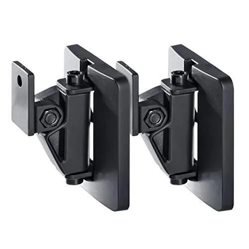 Teufel Lautsprecher Wandhalter AC 3500 SM (Paar) - Schwarz - Praktischer Wandhalter für Micro-Lautsprecher und Satellitenboxen, flexibel in der Montage. Hochwertiges Metall sorgt für Stabilität und Langlebigkeit.