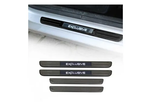 Einstiegsleisten Türschweller Exclusive für Citroen C3 2002-2010 – Chrom Dunkel 4x