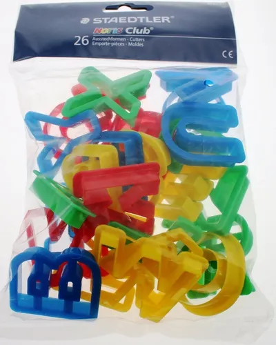 Staedtler 8724 01 Ausstechformen Buchstaben