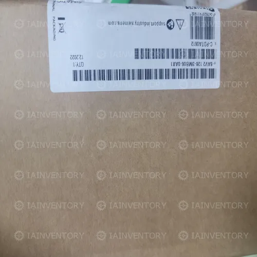 Siemens 6AV2128-3MB06-0AX1 Simatic Panel - Bediengeräte & Interfaces, leistungsstarkes Panel für die S7/300 Plattform mit intuitiver Bedienoberfläche und robustem Design.