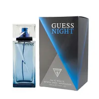 Guess Night Eau de Toilette für Herren 100 ml - Eau de Toilette für Männer mit einem dynamischen, holzigen Duft, ideal für aufregende Nächte und unvergessliche Erlebnisse. Frische Kopfnoten aus Grapefruit und Pfeffer vereinen sich mit einer warmen Basis aus Vanille.