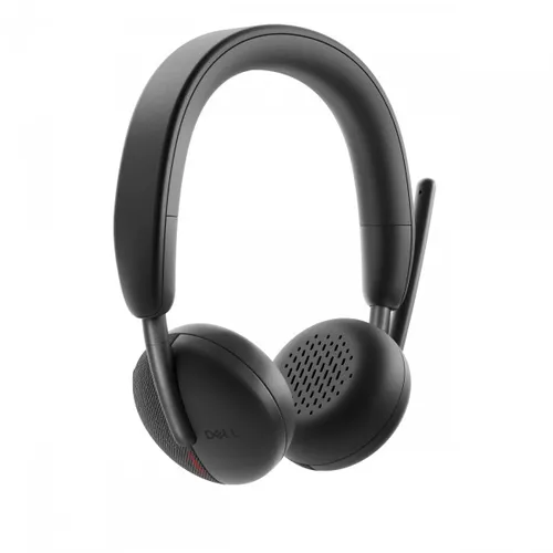 DELL Pro kabelloses Headset - WL3024 - Kabelloses Headset für Anrufe & Musik mit Bluetooth-Technologie, 30 m Reichweite und klarem Klangbereich von 20 - 20000 Hz. Ideal für professionelles Arbeiten und Unterhaltung.