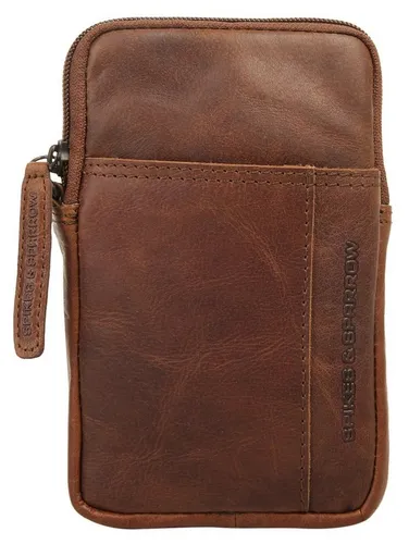Spikes & Sparrow Umhängetasche aus echtem Leder - Umhängetaschen mit modernem Design, vielseitig tragbar als Clutch oder Gürteltasche, ideal für Reisen mit Platz für Smartphone und Geldbörse.