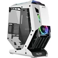 Sharkoon Elite Shark CA700 ATX Gehäuse in Weiß - Stylisches PC-Gehäuse für ATX-Mainboards, bietet hervorragende Luftzirkulation und modernes Design für Gaming-Enthusiasten.