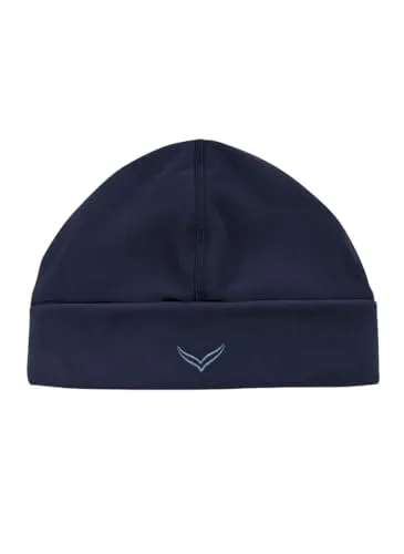 Trigema Herren Strickmütze 655551 Blau (Navy 046) Large - Strickmütze für Herren in Fleece-Qualität, ideal für kalte Tage. Angeraut für besten Tragekomfort und Wärme. Perfekt für Freizeit und Outdoor-Aktivitäten.