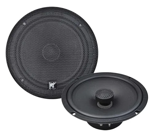 Hifonics TRX82 - 20 cm 2-Wege Koax-System - Car-HiFi-Lautsprecher mit 125 Watt RMS Leistung, hochwertiger MICA/Papier Membran und 25 mm Seiden-Neodym-Hochtöner für beeindruckenden Klang.