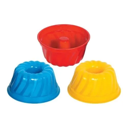 Sandform Gugelhupf, H 6 cm, ? 12 cm, 6er Set - Sandspielzeug
