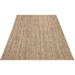 Paco Home Outdoor Teppich in Jute-Sisal-Optik - Wetterfester und langlebiger Teppich aus 100% Polypropylen, ideal für Terrasse, Balkon und Garten. Schadstoffgeprüft nach OEKO-TEX für ein sicheres Wohngefühl.