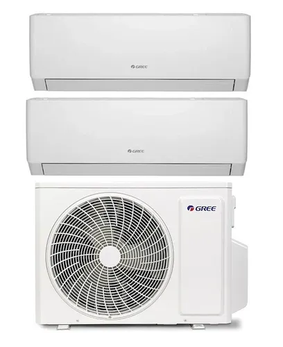 GREE Pular matt MultiSplit Klimaanlage 2x 2,5kW mit WiFi
