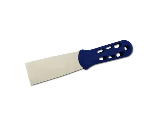 DEWEPRO Flächenspachtel DEWEPRO Malerspachtel 40mm - Edelstahlblatt mit Kunststoffgriff