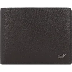 Braun Büffel Theo Geldbörse RFID Schutz Leder 12 cm - Grau