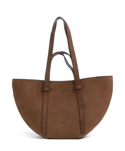Abro Suede Cosmo Medium Shopper dunkelbraun 032301-33-51
