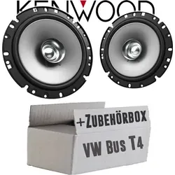 Kenwood 16cm Koax Lautsprecher für VW Bus T4 - Hochwertige 16cm Koaxiallautsprecher für VW Bus T4, ideal für verbesserten Sound und einfaches Einbauset.
