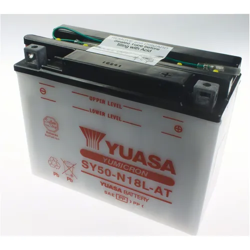 Produktbild Akku Motorradbatterie SY50-N18L-AT DIN52016 Dry-Batterie 205x90x162 mm für Honda