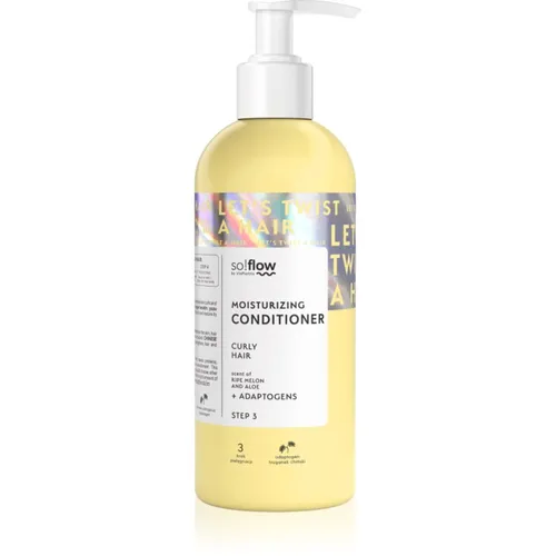 so!flow Curly Hair Nourishing Conditioner nährender Conditioner Lockenpflege für lockiges Haar 400 ml