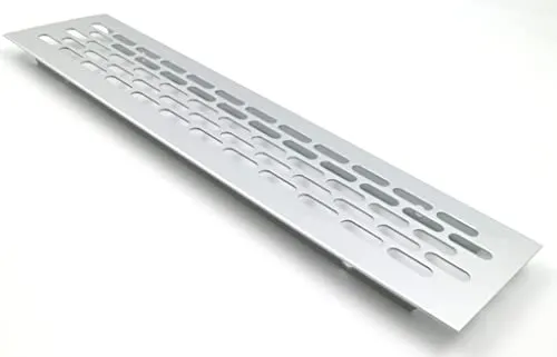 Design61 Aluminium Lüftungsgitter L 245 x H 60 mm Abluftgitter