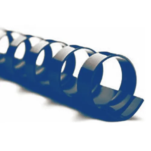 Fellowes 100 Binderücken - 8mm blau für DIN A4, 21 Ringe 0,03€/Stück