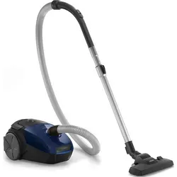 PHILIPS PowerGo FC8240/09 Staubsauger - 750W, ECARF-zertifiziert für Allergiker mit 99,9% Staubfilterung und 3L Beutelkapazität