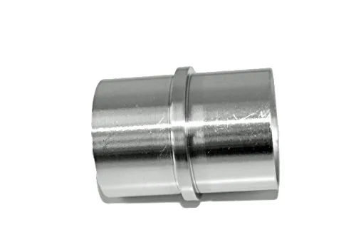 Edelstahl V2A Rostfrei Rohrverbinder mit Mittelsteg für Rohr 42,4 x 2,0 mm Fitting