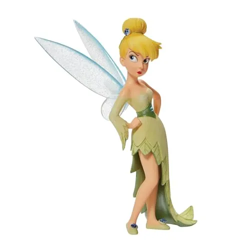 Disney Showcase Collection Tinkerbell Figurine - Sammlerfigur aus der Disney Showcase Couture de Force Kollektion, handgefertigt aus hochwertigem Steinharz mit eleganten Mode-Elementen und aufwendigen Details.