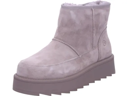 Tamaris Stiefelette 1-26818-43 200 - Wanderschuhe mit 4.5 cm Absatzhöhe, ideal für stilvolle Outdoor-Aktivitäten und bequemes Tragen durch den Materialmix aus Textil und Synthetik.