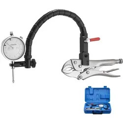 VEVOR Messuhr mit flexiblem Arm & Gripzange