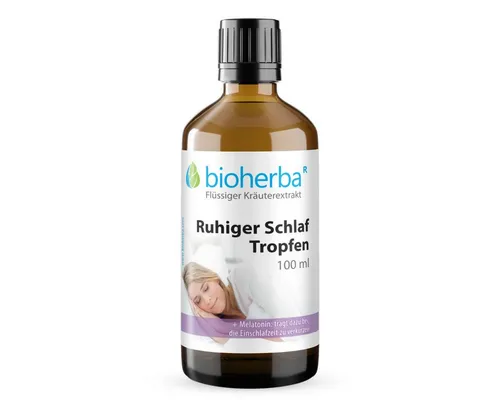 BIOHERBA R Ruhiger Schlaf Tropfen Tinktur 100 ml Nahrungsergänzungsmittel