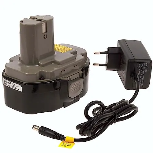 Akku für Makita Typ 1834 Li-Ion inkl. Ladegerät - Werkzeugakku für Makita Typ 1834, 18Volt, 1500mAh, inklusive Ladegerät – leistungsstark für längere Einsatzzeiten.