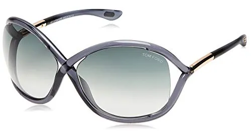 Tom Ford Damen FT0009 0B5 64 Sonnenbrille, Schwarz (Color) von TOM FORD