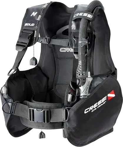 Cressi Tauchjackets Gute Tarierung Solid Dive Center Edition, Schwarz, XL, JIC741704