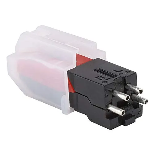 Plattenspieler-Nadel, Dual-Nadel-Plattenspieler-Stift für Plattenspieler, LP, Phonograph, -Player USB-Plattenspieler-Zubehör, Super Clear Sound, Nadeldruck 40 ± 10MN