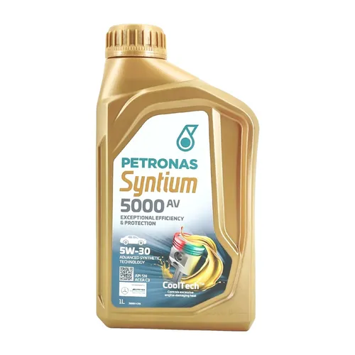 PETRONAS Syntium 5000 AV 5W-30 SN Motorenöl, BMW Longlife-04, 1 Liter